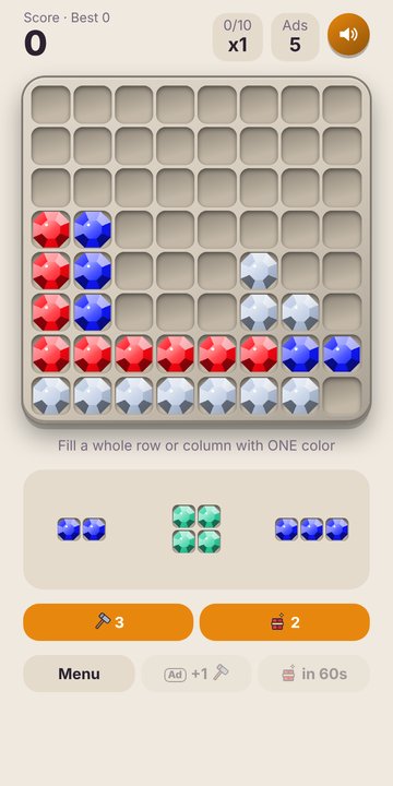 Tickstone Classic theme, Color mode