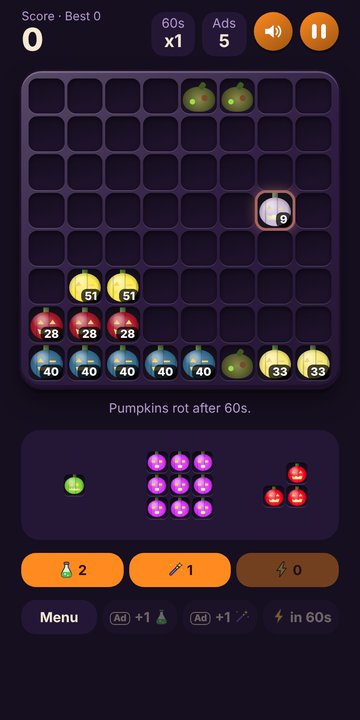 Tickstone Halloween theme