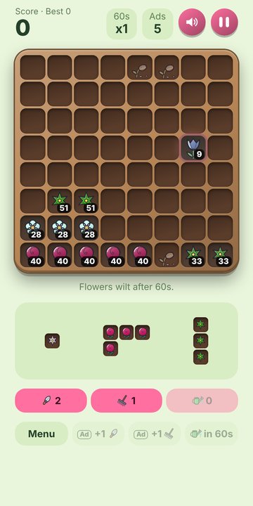 Tickstone Spring theme, Timer mode